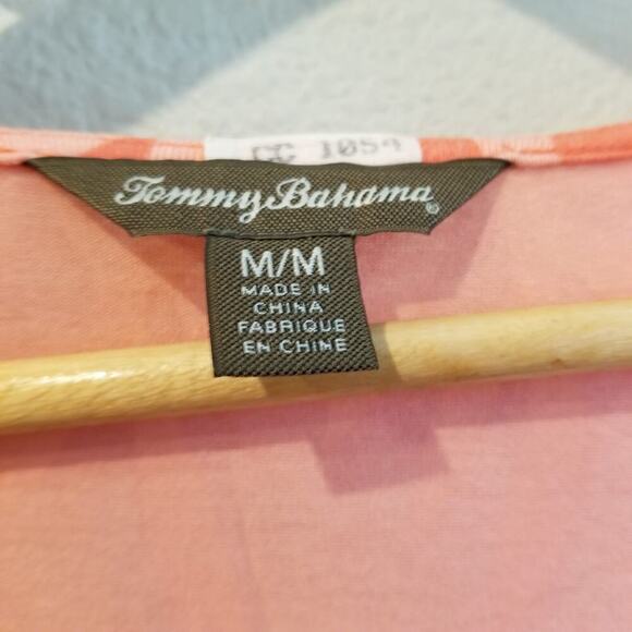 Tommy Bahama Women's Tank Dress M Multicolor Viscose Sleeveless V-Neck Pullover - Picture 3 of 7